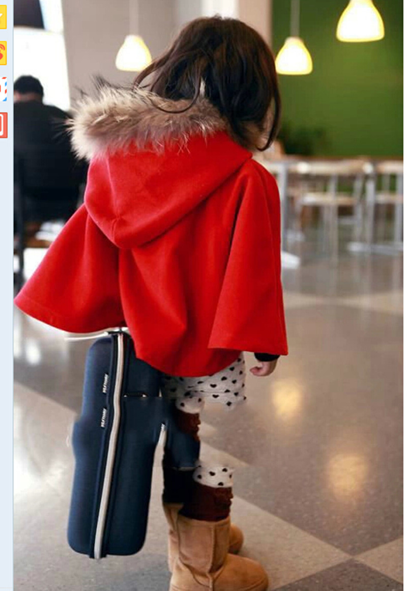 Cape pour fille en laine - Ref 2157125 Image 15
