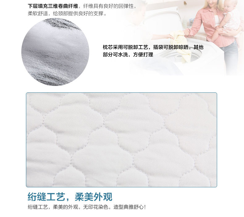 Carolina dệt hình chữ nhật bộ đồ giường Gối kiều mạch gối vỏ gối kiều mạch gối sản phẩm cốt lõi Shu - Gối gối chống trào ngược cho bé