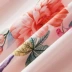 Carolina giường dệt lanh chăn đơn kép 1.5 / 1.8m gia đình bốn hoa đổ Yan - Bộ đồ giường bốn mảnh