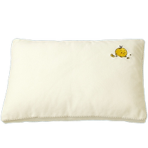 Luolai Home Textiles Childrens Pillow 3 years old and 6 years old and above soy fiber neck pillow core Class A cotton knitted washable