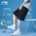 Шорты Li Ning для мужчин и женщин с одинаковым стилем спортивных штанов, летние дышащие брюки с пятью точками, тонкие пляжные брюки, свободные спортивные брюки большого размера mini 1