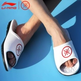 Li Ning, мужские тапочки, летняя прохладная нескользящая легкая пляжная обувь, спортивные мюли для отдыха, лето 2020 года