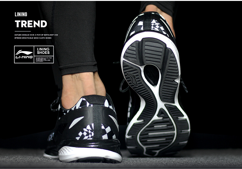 Giày chạy bộ Li Ning Giày nam mùa thu 2019 Li Ningyun chống sốc hấp thụ thể dục chạy bộ giày tập thể dục ARHK089 - Giày chạy bộ giày chạy bộ lining
