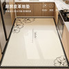 Xiaoxiangfeng kitchen floor mats are non-slip and oil-proof, wipeable and washable, pvc leather carpet mats, kitchen waterproof full floor mats