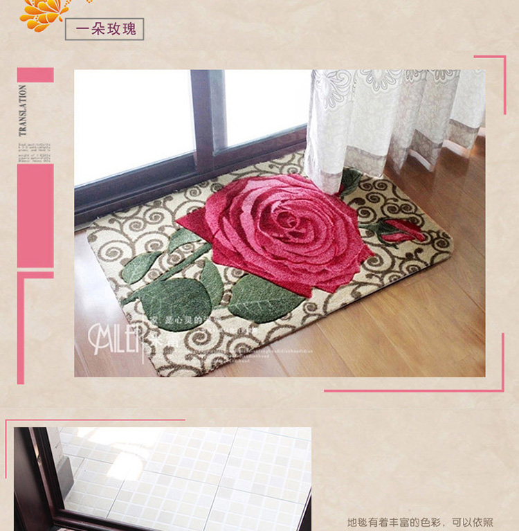 Lối vào hội trường lối vào cửa ra vào mat cửa mat nhà vệ sinh phòng tắm thấm sàn mat mat chống trượt mat cửa mat - Thảm sàn xốp trải sàn vân gỗ