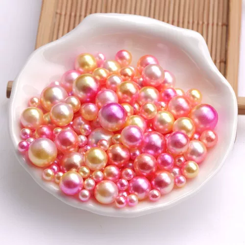 Смешанное украшение-шарик из жемчуга ручной работы, бусины, аксессуар для волос, коробка для косметики, аксессуары