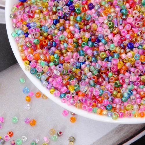 Китайская шпилька, аксессуар, аксессуары, ручка, браслет из бисера, стеклянные бусины, «сделай сам», 2мм, 1600 шт