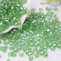 4 -миллиметровый бриллиант AB 50 кусочков светло -зеленый