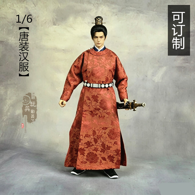 1:6微缩古代冷兵器武器模型朴刀太平刀博刀横刀长柄刃刀兵人玩具-淘宝