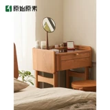 Оригинальный элемент полной -Столидный деревянный туалетный столик современный минималистский вишневый макияж Тайбэй Европейский Стол макияжа спальни L9052