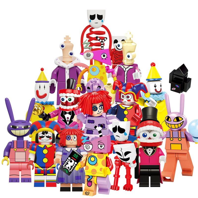 Chinese Building Blocks Magical Numbers Circus Film Animation Zupu Jingge Interlocking Children's Building Block Toys Minifigures Chinese Building Blocks Magical Numbers Circus Film Animation Zupu Jingge Interlocking Children's Building Block Toys Minifigures