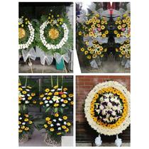 Jiangsu Huaian Lianshui Xuejin Lake County Hongze District Chrysanthemum White Matter Flowers Circle Seniors Bereavement Funeral for the funérailles of the décédé