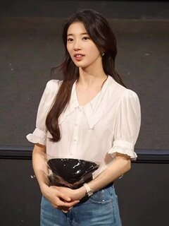 Pei xiuzhi's same style white baby doll collar puff sleeve shirt for small women, sweet, slim and beautiful small shirt top for summer
