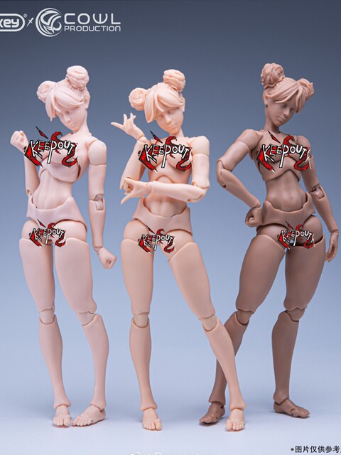 In-Stock Romankey X Cowl 1/12 Ultra-Movable Girl Body Model Figure Doll Body