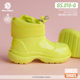 Worldbox Gs010 1/6 Female Soldier Shoe Model Fashionable Drawstring Rain Boots Hollow Design
