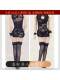 In Stock 1/6 Scale Female Soldier Clothing Sexy Cheongsam Pajamas Lingerie Suitable for Ph Jo Plastic Female Body Model