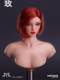 Pre-Order Ymtoys Ymt084 1/6 Female Soldier Head Sculpt Model Mei Suitable for Standard Skin Tone Silicone Female Body