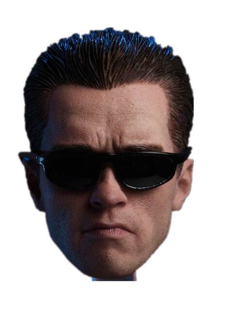 In Stock Gactoys Gc016 1/6 Action Figure Arnold Head Sculpt Model Terminator 2 T800 Compatible with Ph J