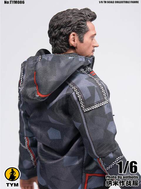 In Stock Tianyimei Tym086 1/6 Soldier Clothing Tony Nano Combat Suit