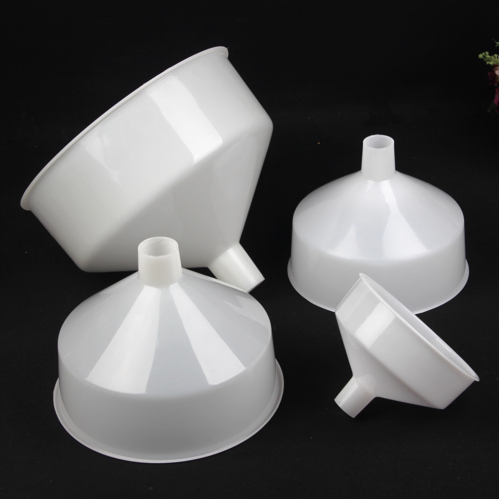 Weizhen department store white oversized car fuel funnel mineral water bucket funnel household industrial funnel