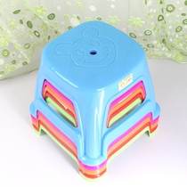 Weiche special department store thickened color plastic stool childrens stool change shoe stool small stool laundry stool small bench
