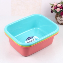 Weiche Special Department Store square plastic washbasin washing dish fruit and vegetable basin storage basin washing basin breeding Basin ground stall