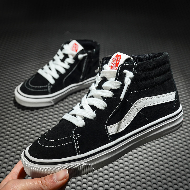 Large size student Joker black sneakers Parent-Child high street dance shoes Children's casual shoes for men and women comfort shoes