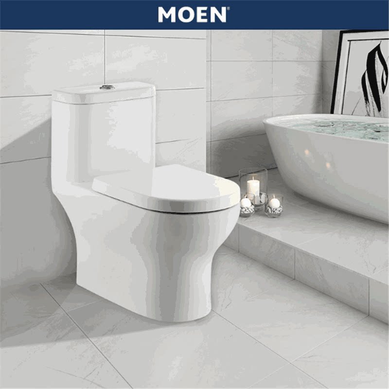 Moron MOEN Moen spray siphon-type toilet water saving silent deodorant household ceramic toilet SW3092 