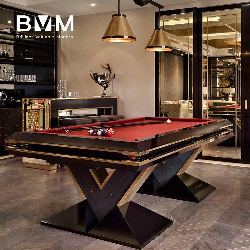 Gatsby----Luxury Carving Home American Black Eight Fancy Nine-ball Billiard Table Billiard Table Star Brand