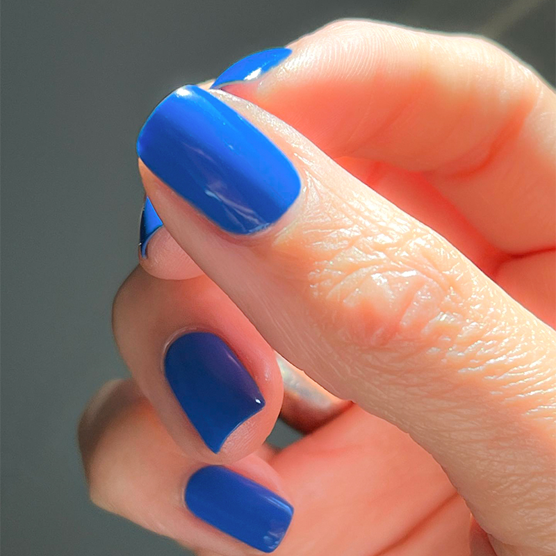 Orly Nail Polish 12Free Blue Sapphire Blue Peacock Blue Spring Color Makes Hands Look Whiter, Non-Peelable, No Baking Required