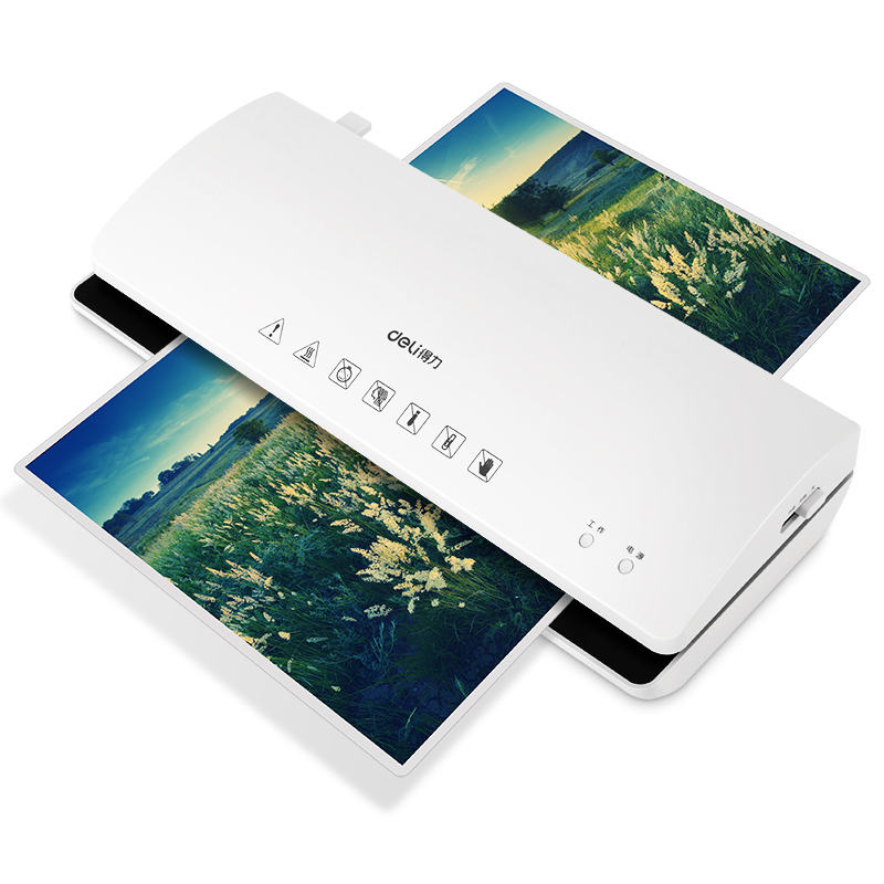 Deli 3897 sealing machine A4 photo home laminator sealing machine laminating machine cold lamination laminating machine over glue machine