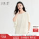 ເສື້ອຢືດ chiffon sleeve ruffle Fenidi