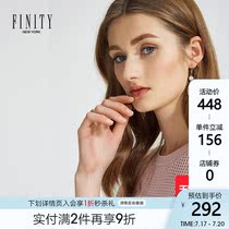 FINITY new womens spring hollow fabric base dress female fashion retro temperament skirt