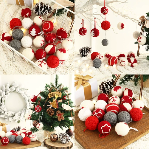 Рождественский декор, комплект, подвеска, украшение, аксессуар