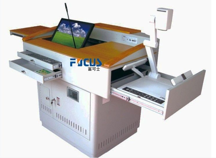 Digital podium Guangzhou Futez digital lecture table s600