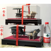 Copper Car Horse Decoration Swing Piece Office Swing car Horse China Featured Gift high-end Business Gift West