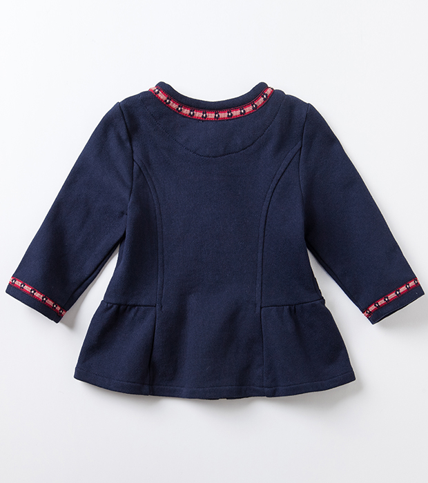 Manteau pour fille DAVEBELLA en flanelle - Ref 2161975 Image 27