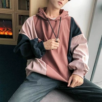 Ulzzang vài chiếc áo len nam trùm đầu khâu sang trọng cổng gió bf lỏng trai in áo dài tay áo hoodie nam đẹp