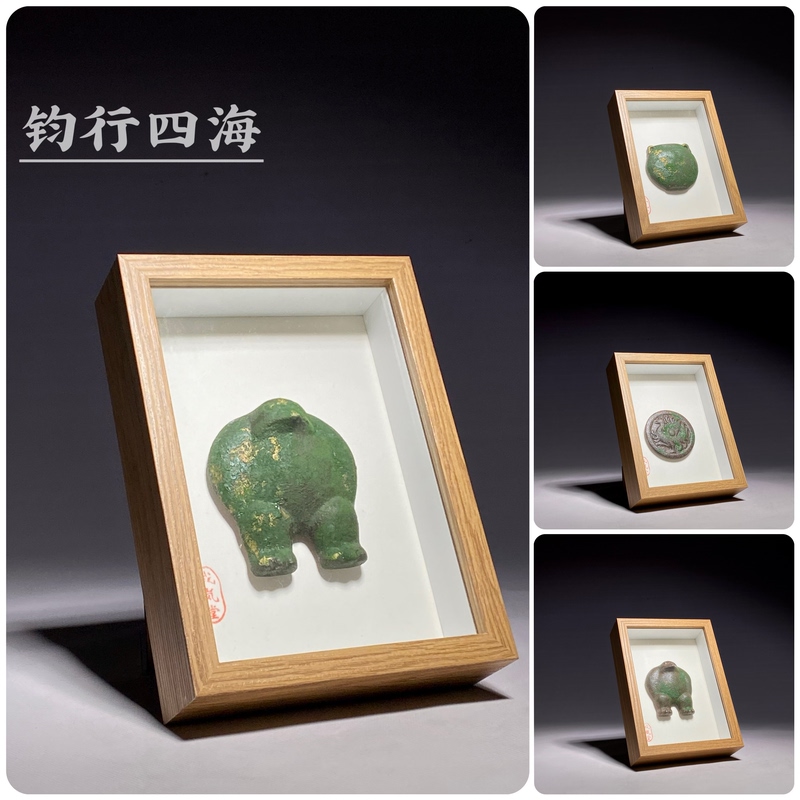 Chen Juncai Ceramic Ornaments, Photo Frames, Picture Frames, Ceramic Eagle and Tripod, Double Series Jars, Tile Decorations, Phoenix, Imitation Bronze Ware, Cultural and Creative Museum