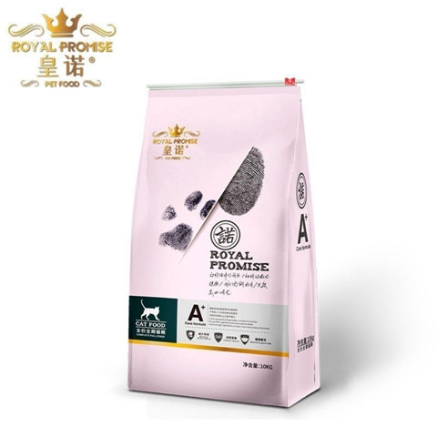 Huangnuo Cat Food 10kg 10kg Adult and Kitten Salmon Beef Nutritional Cat Food for British Shorthair, American Shorthair, Persian, and Devon Rex