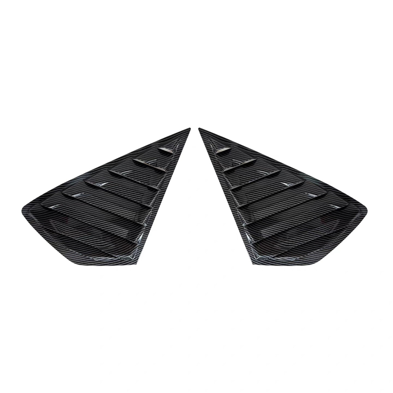 Suitable for 09-16 Toyota Prius 30 Series, Louver-Style Modified Car Window Rear Triangle Decorative Panel Exterior Trim Suitable for 09-16 Toyota Prius 30 Series, Louver-Style Modified Car Window Rear Triangle Decorative Panel Exterior Trim