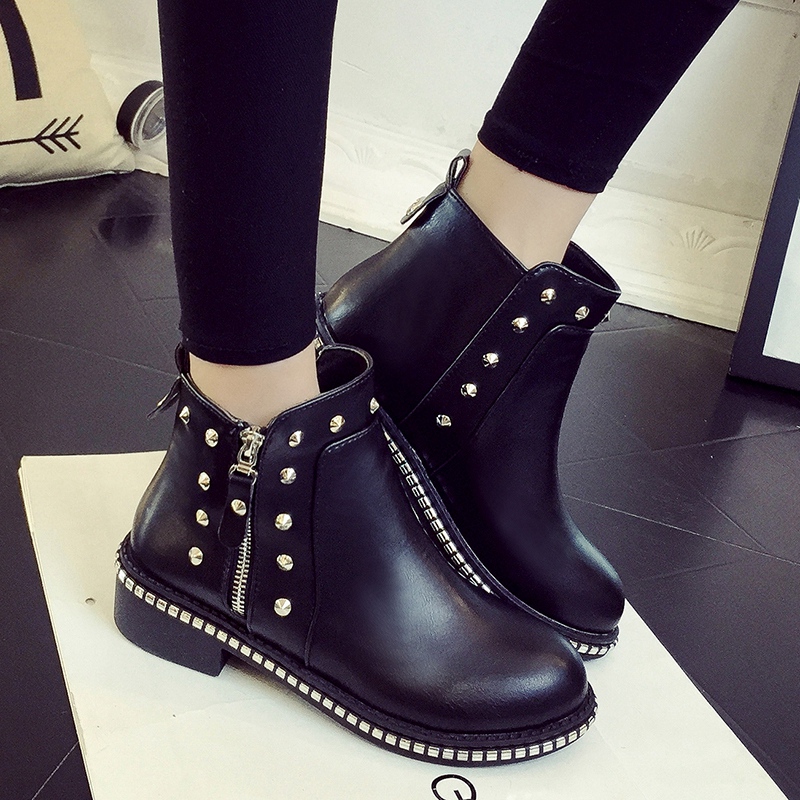 Bottes mi-saison femme en Polyurethane - Ref 3251351 Image 4