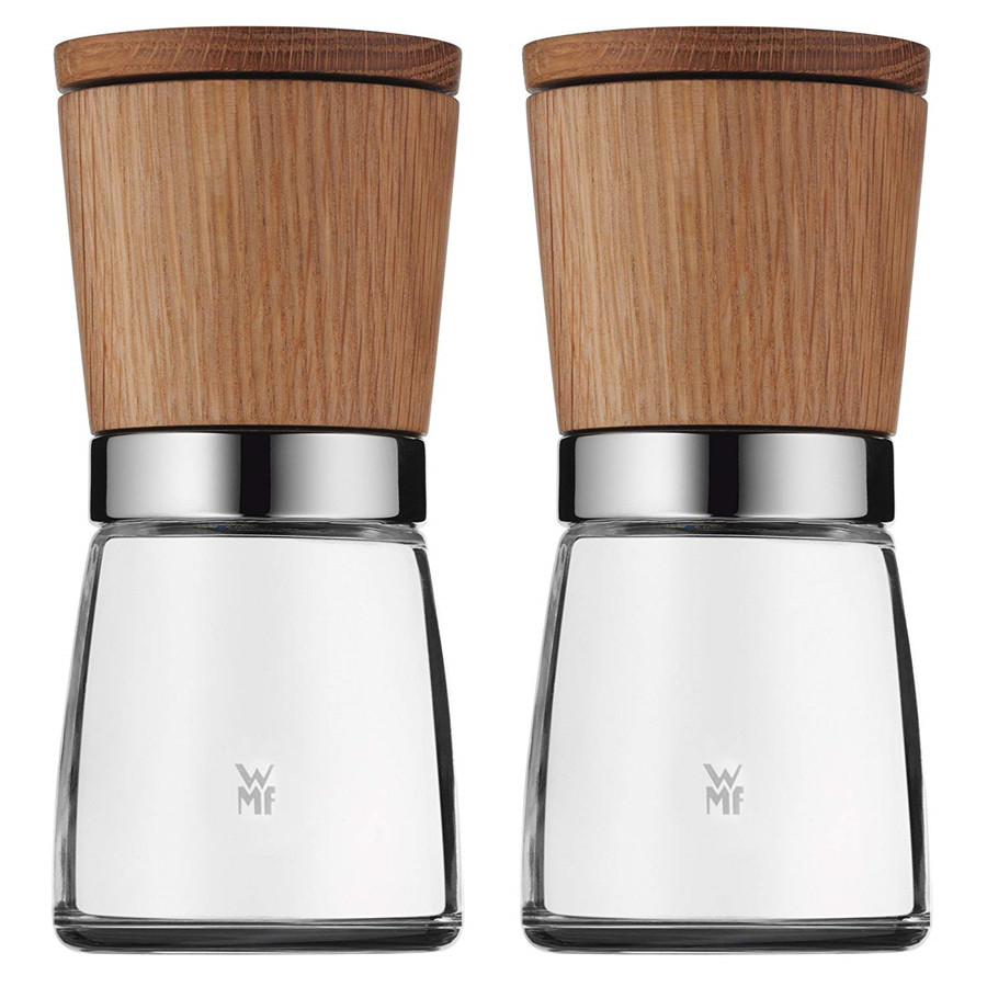 Spot German WmfWMF Solid Wood Cover Grinding Machine Pepper Sea Salt Grinding Machine Sauce Bottle 2 pieces