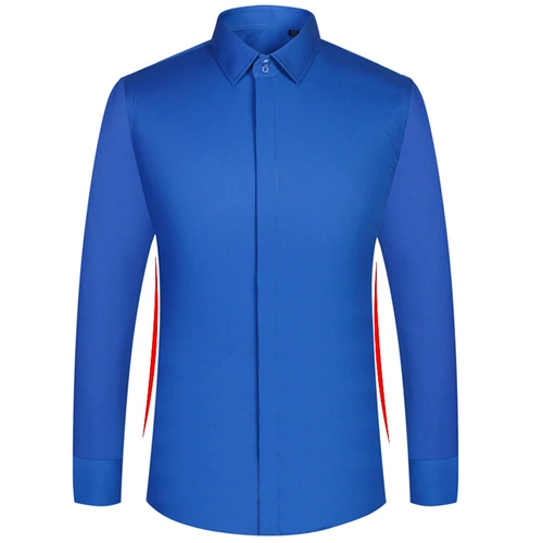 Осенняя рубашка, классический костюм, французский стиль, облегающий крой