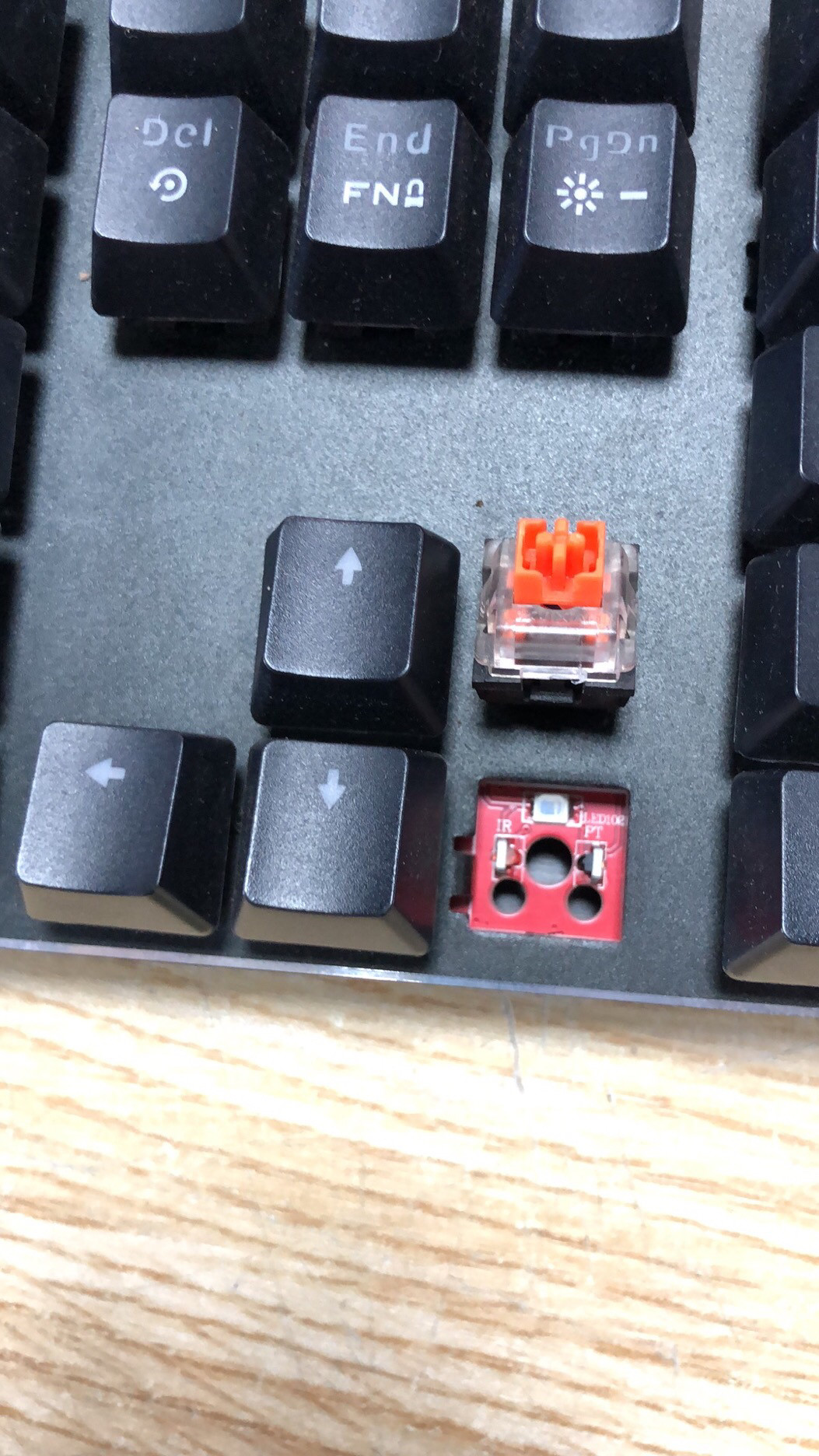 товар из китая 狼派x36/x85/x57光轴轴体 Team wolf