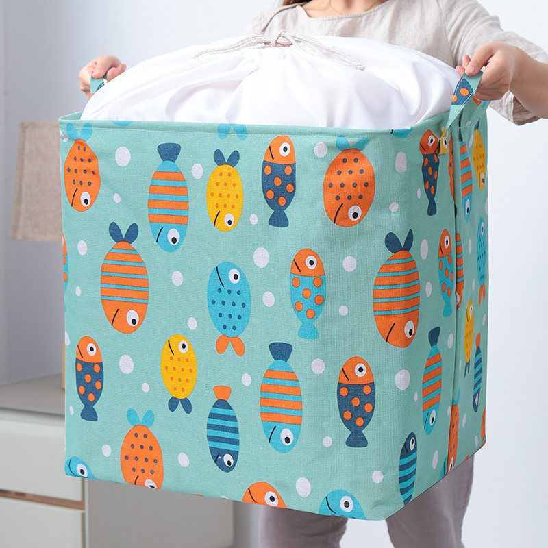 Cashier's bag Waterproof Damp-proof cotton quilted by finishing bag clothing clothes Quilt Moving Bouquet Packed Bag God