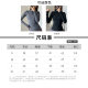 Half-zip fitness clothing for women, sports large size yoga jacket, autumn and winter quick-drying long-sleeved, half-high collar running clothing, mid-length