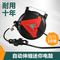 Mini-type electric drum automatic recycling of telescopic coil pipe instrumental maintenance national standard wire winding pipe coil winder wire drum row