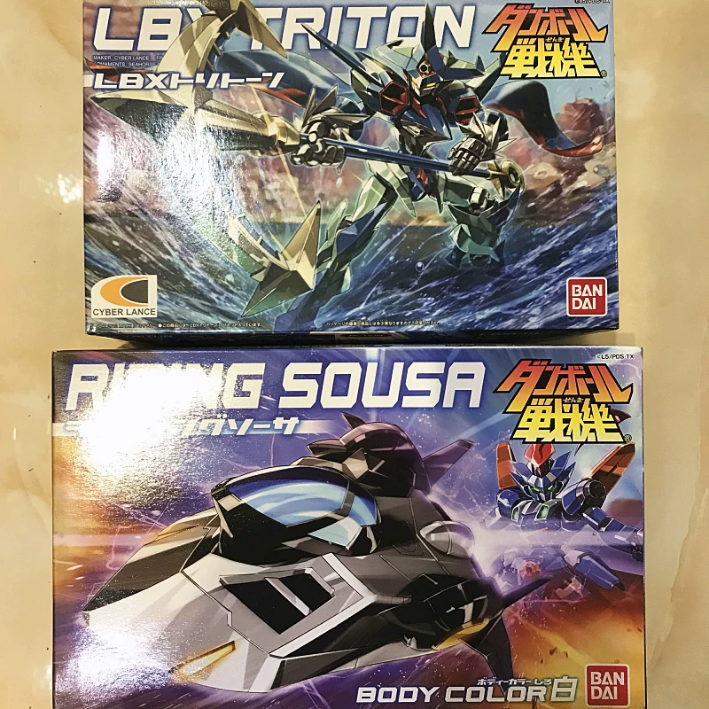 Bandai Carton Fighter LBX 024 TRITON Haixian Triton с пультом дистанционного управления дельфин в упаковке