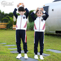 Kindergarten Garden Clothing Spring Autumn Clothing 2021 New Teachers Children Sports Suit Elementary And Middle School Students School Uniforms Customised